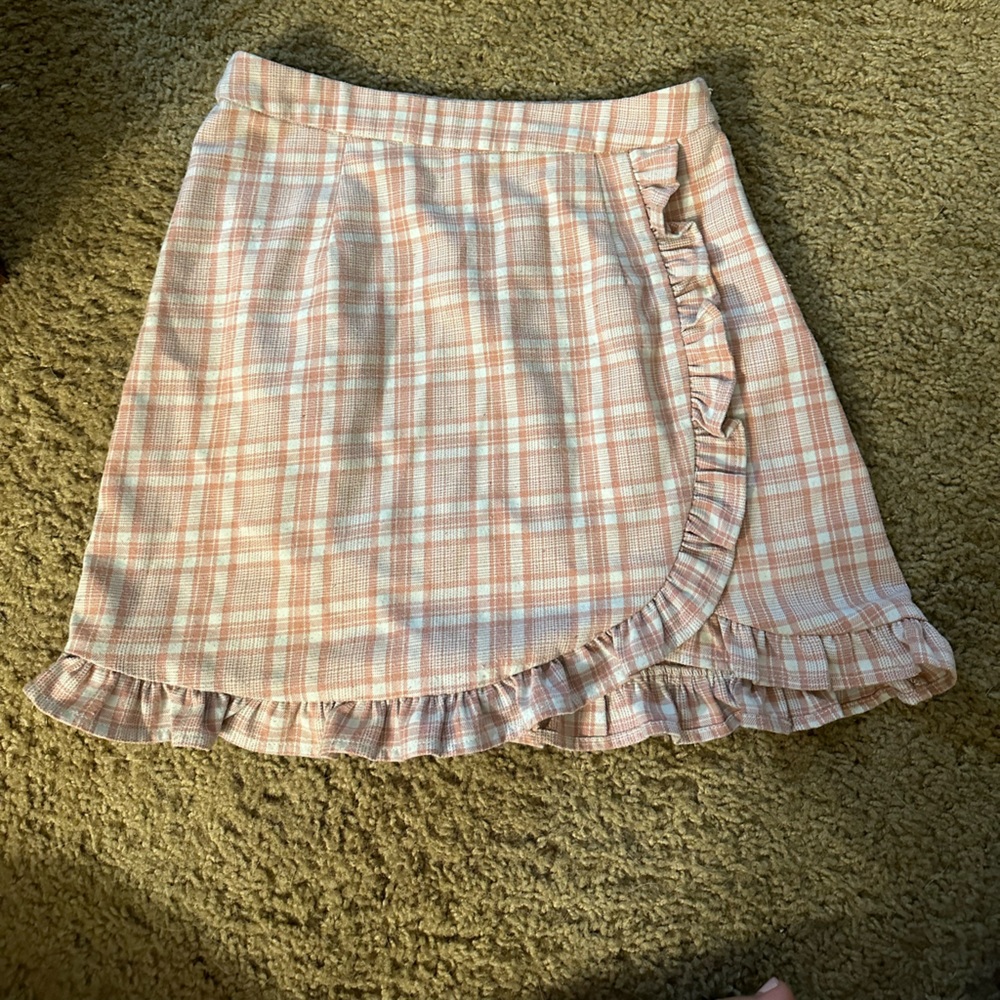 Pink skirt